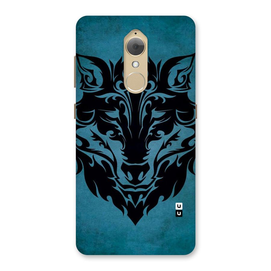 Black Artistic Wolf Back Case for Lenovo K8