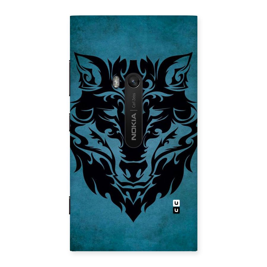 Black Artistic Wolf Back Case for Lumia 920