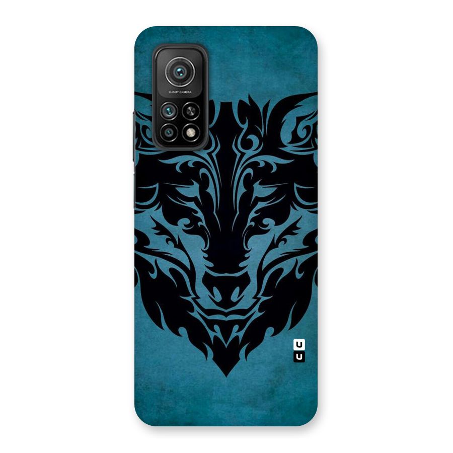 Black Artistic Wolf Back Case for Mi 10T Pro 5G