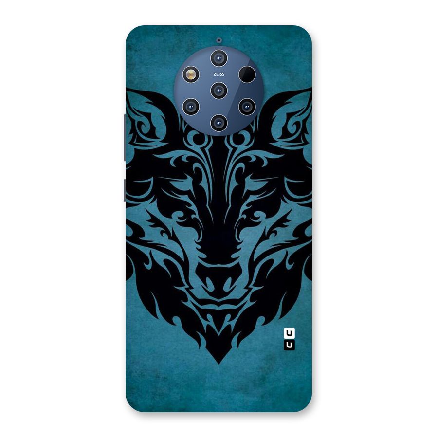 Black Artistic Wolf Back Case for Nokia 9 PureView