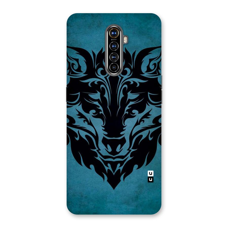 Black Artistic Wolf Back Case for Realme X2 Pro