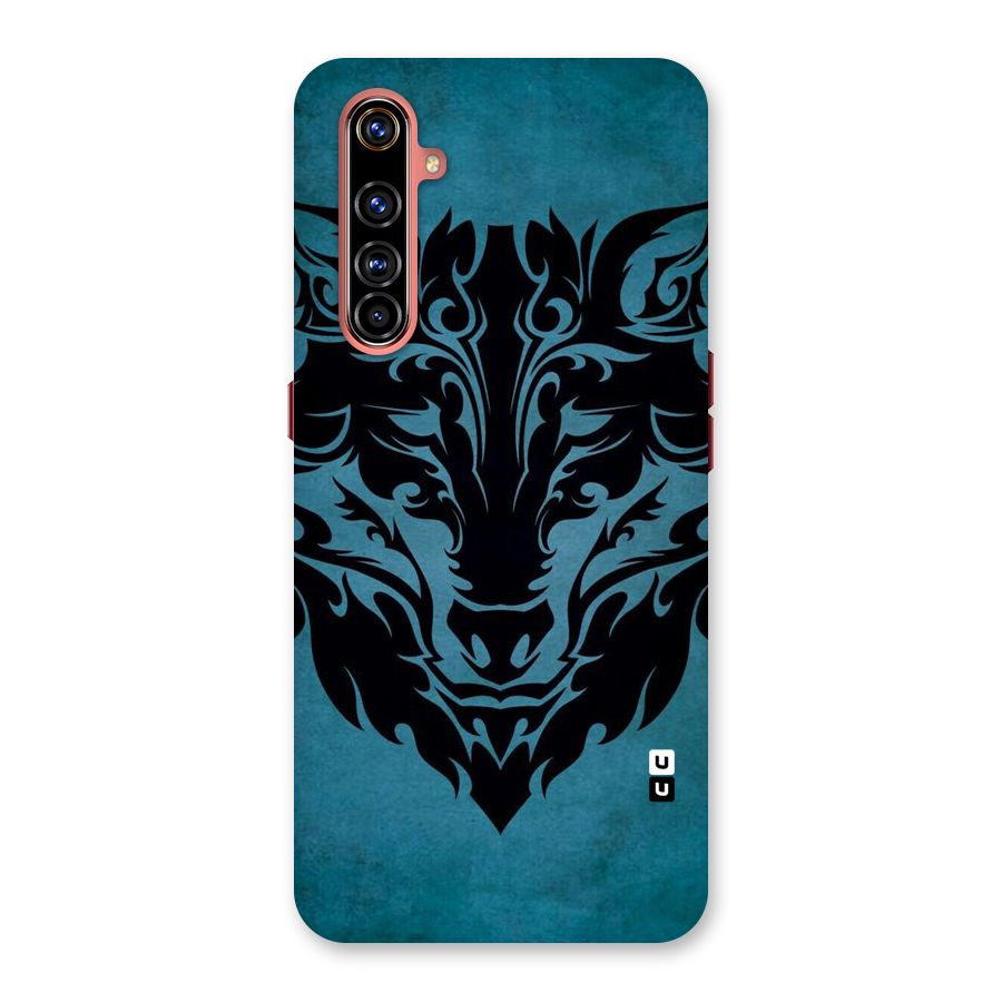 Black Artistic Wolf Back Case for Realme X50 Pro