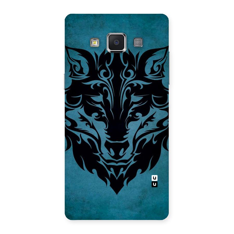 Black Artistic Wolf Back Case for Samsung Galaxy A5