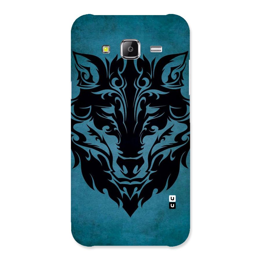 Black Artistic Wolf Back Case for Samsung Galaxy J2 Prime