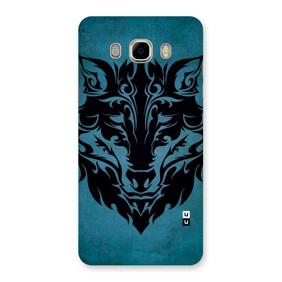 Black Artistic Wolf Back Case for Samsung Galaxy J7 2016
