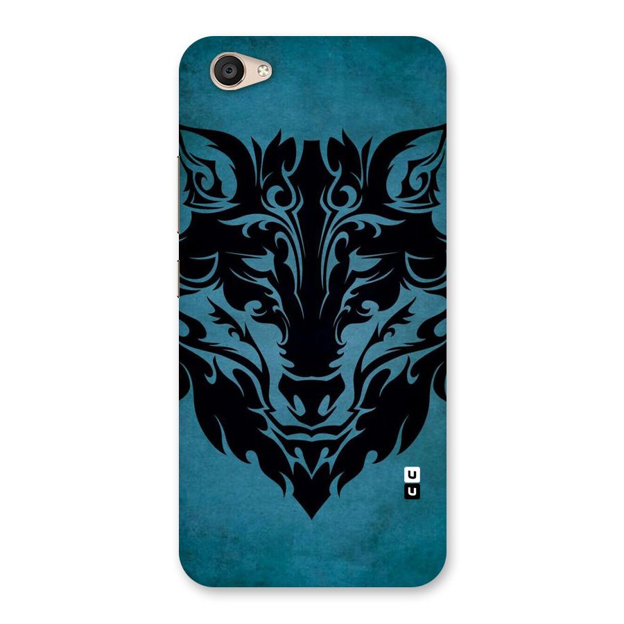 Black Artistic Wolf Back Case for Vivo V5 Plus