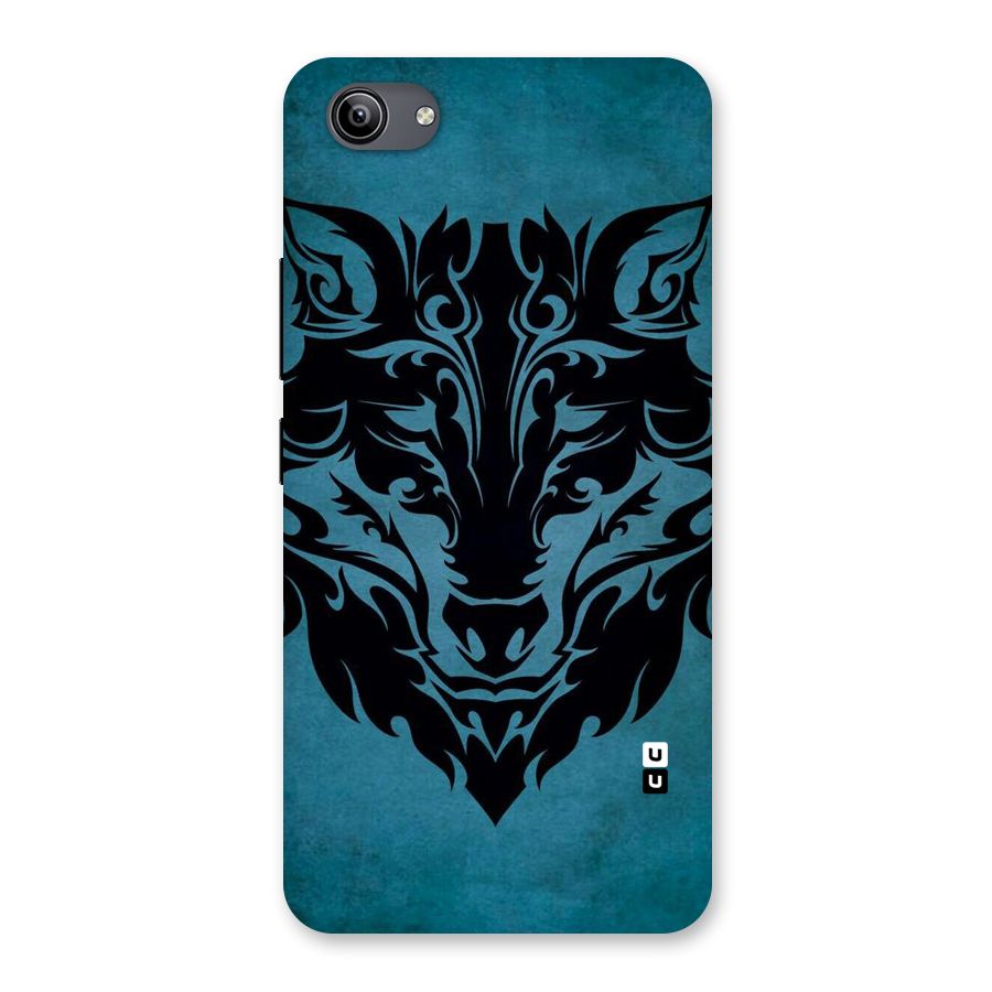 Black Artistic Wolf Back Case for Vivo Y81i