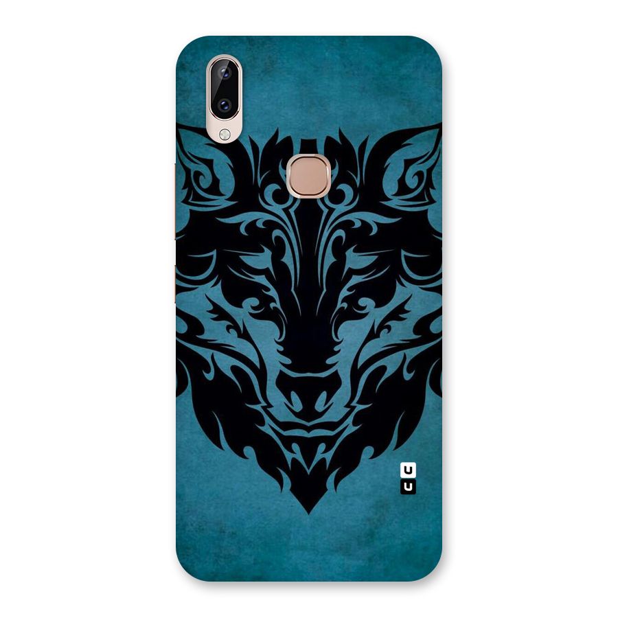 Black Artistic Wolf Back Case for Vivo Y83 Pro
