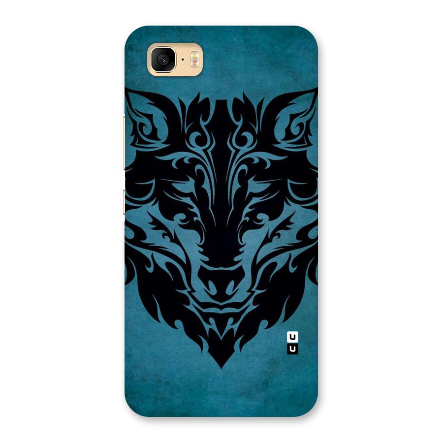 Black Artistic Wolf Back Case for Zenfone 3s Max
