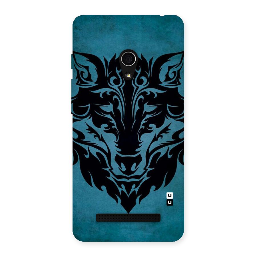 Black Artistic Wolf Back Case for Zenfone 5