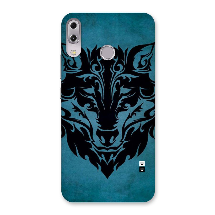 Black Artistic Wolf Back Case for Zenfone 5Z