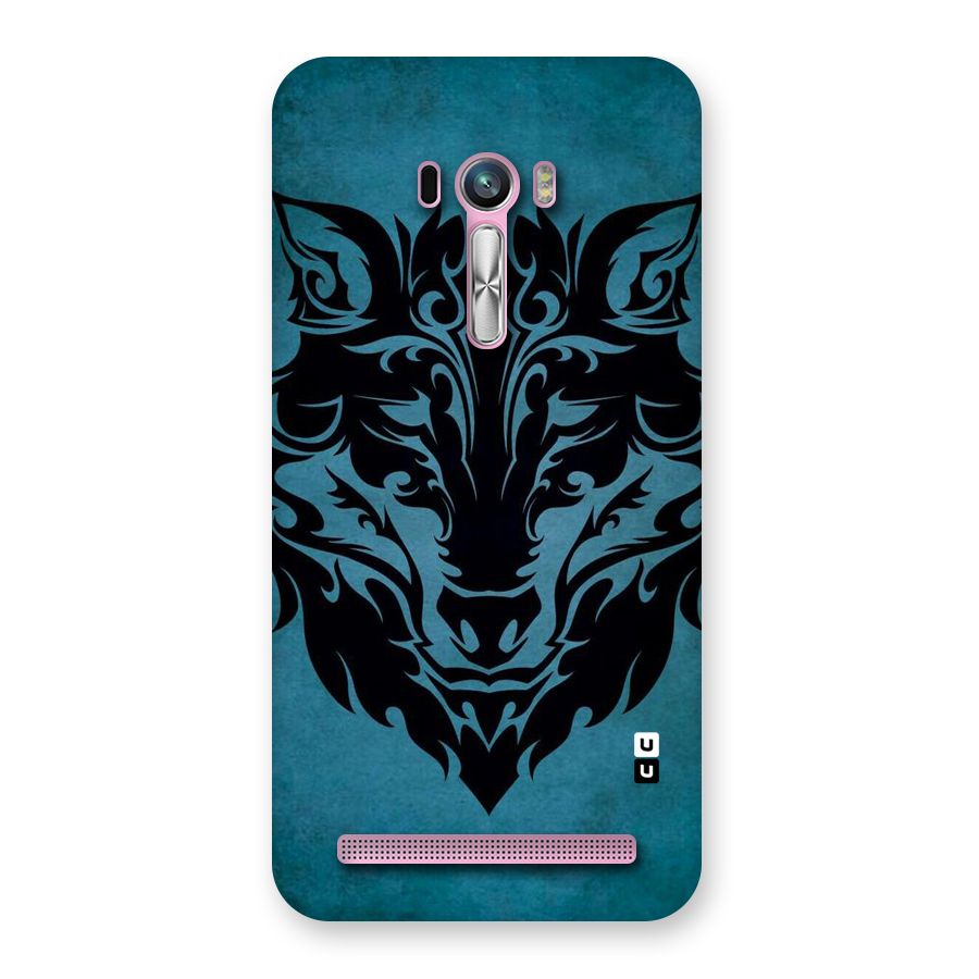 Black Artistic Wolf Back Case for Zenfone Selfie