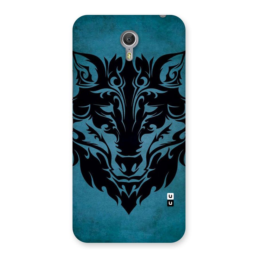 Black Artistic Wolf Back Case for Zuk Z1