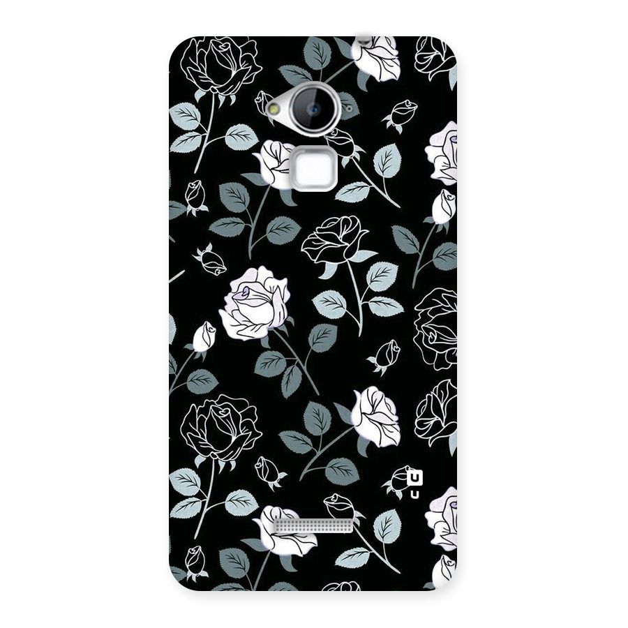 Black Artsy Bloom Back Case for Coolpad Note 3