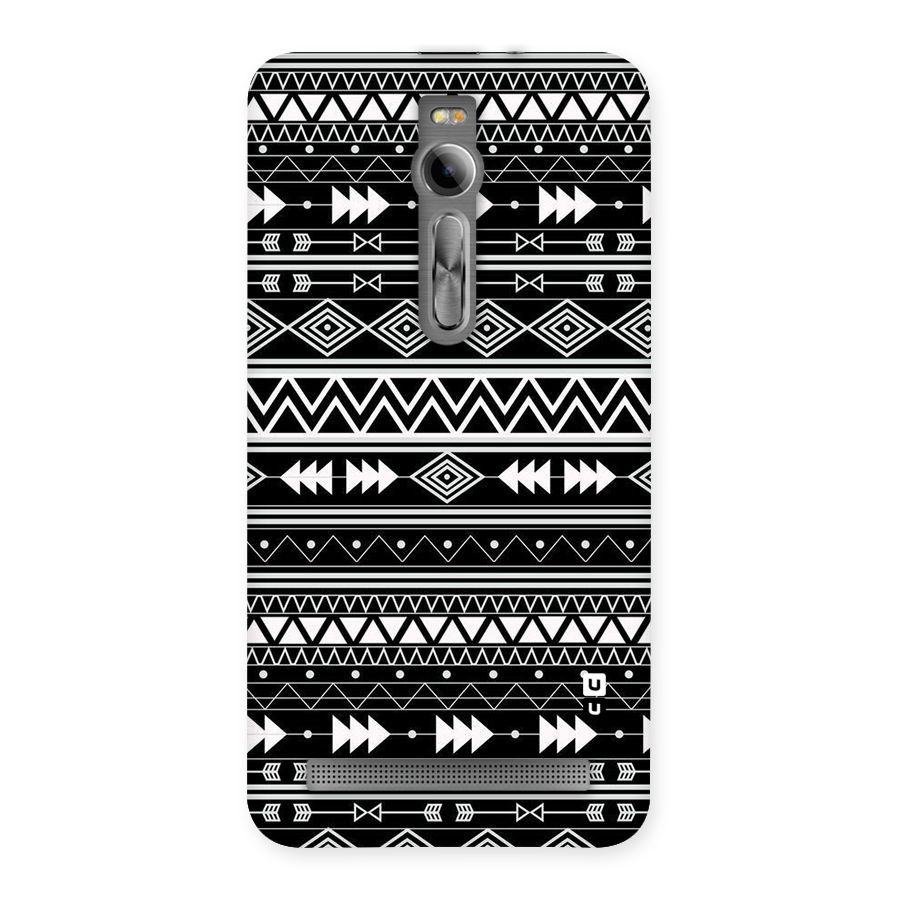 Black Aztec Creativity Back Case for Asus Zenfone 2