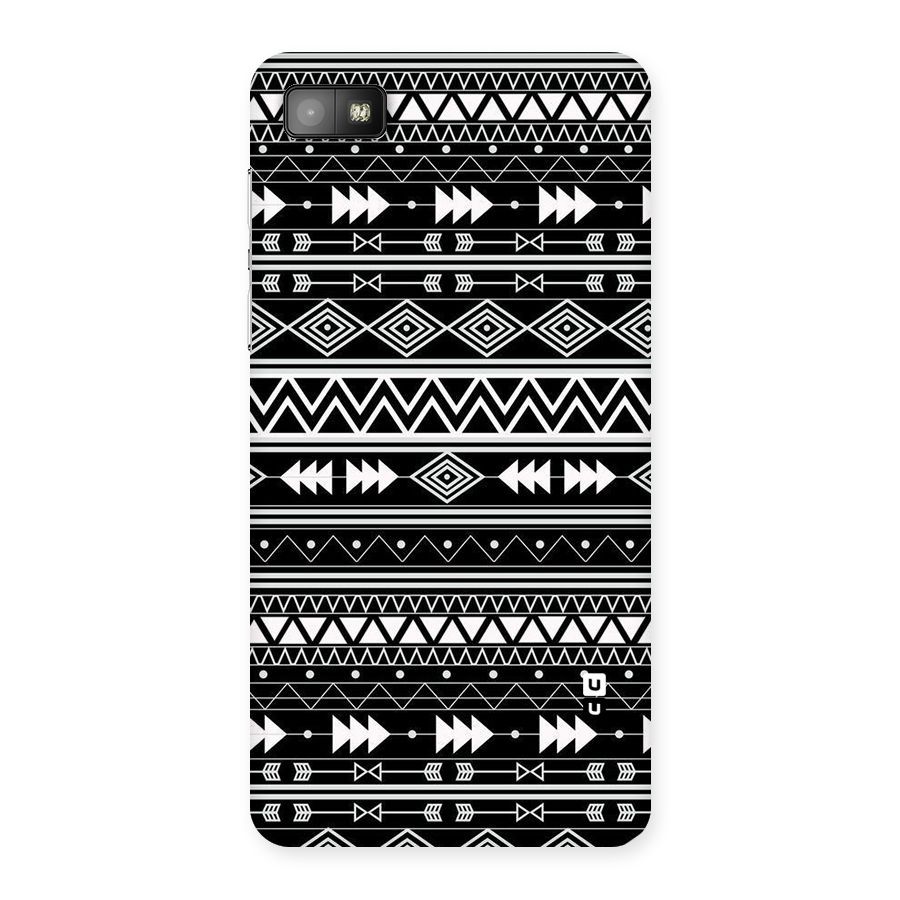 Black Aztec Creativity Back Case for Blackberry Z10
