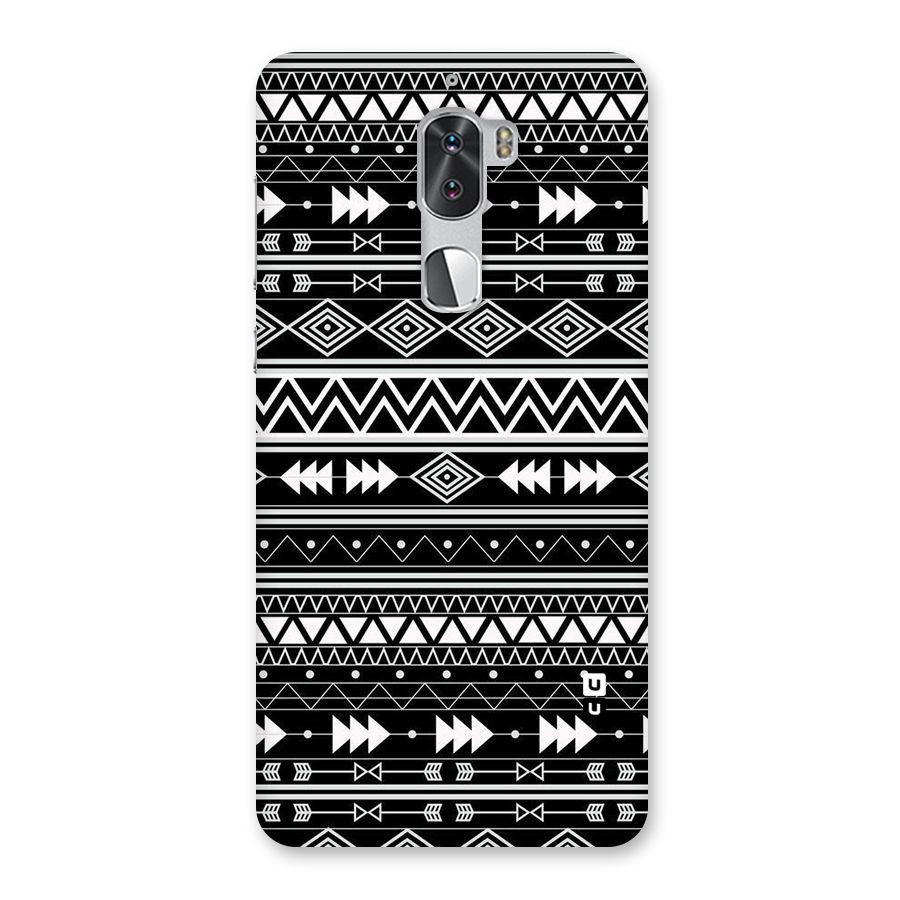 Black Aztec Creativity Back Case for Coolpad Cool 1