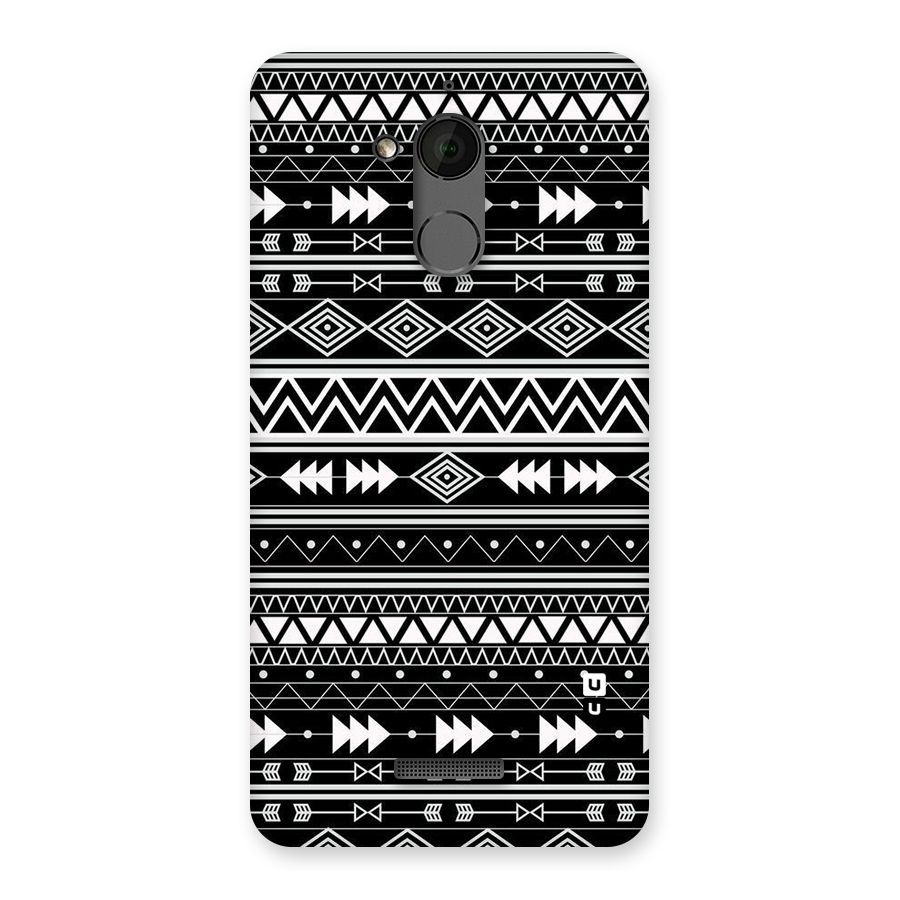 Black Aztec Creativity Back Case for Coolpad Note 5