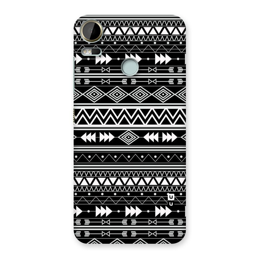 Black Aztec Creativity Back Case for Desire 10 Pro