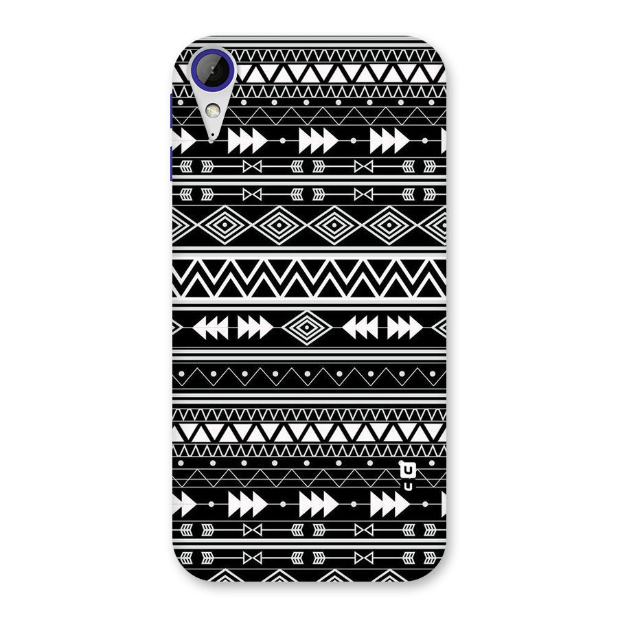 Black Aztec Creativity Back Case for Desire 830