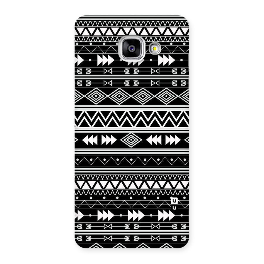 Black Aztec Creativity Back Case for Galaxy A5 2016