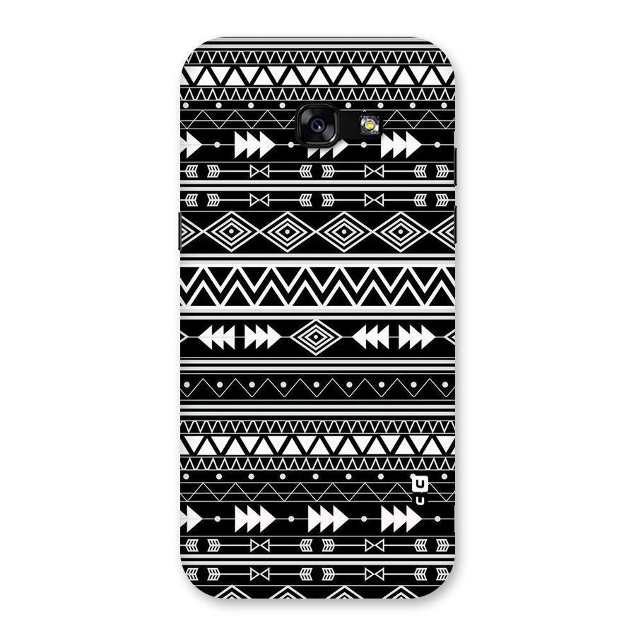 Black Aztec Creativity Back Case for Galaxy A5 2017