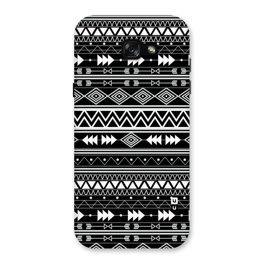 Black Aztec Creativity Back Case for Galaxy A7 (2017)