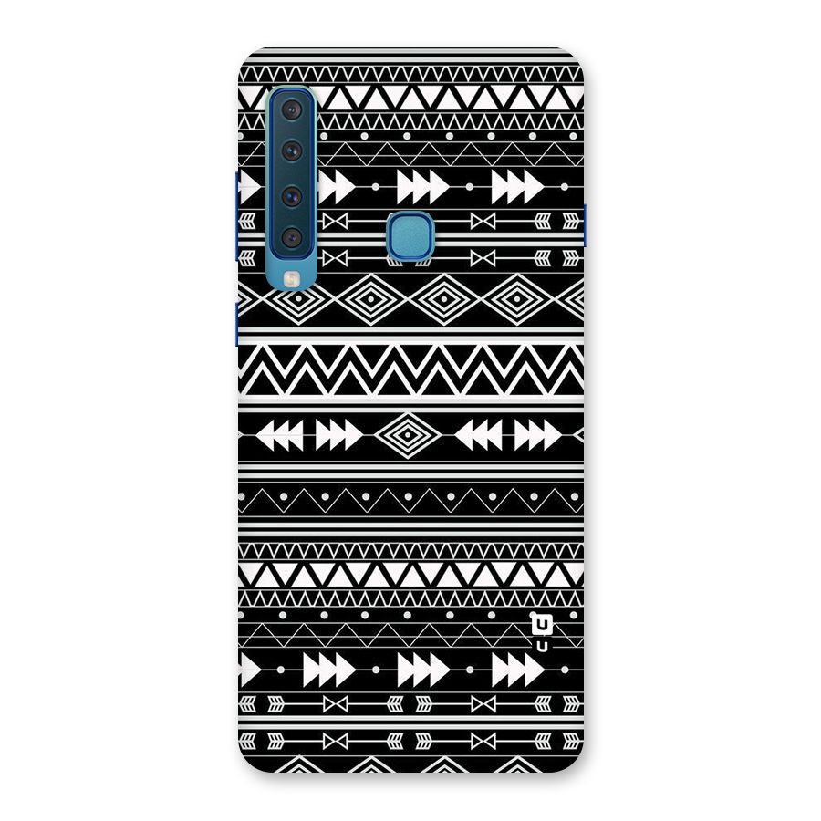 Black Aztec Creativity Back Case for Galaxy A9 (2018)
