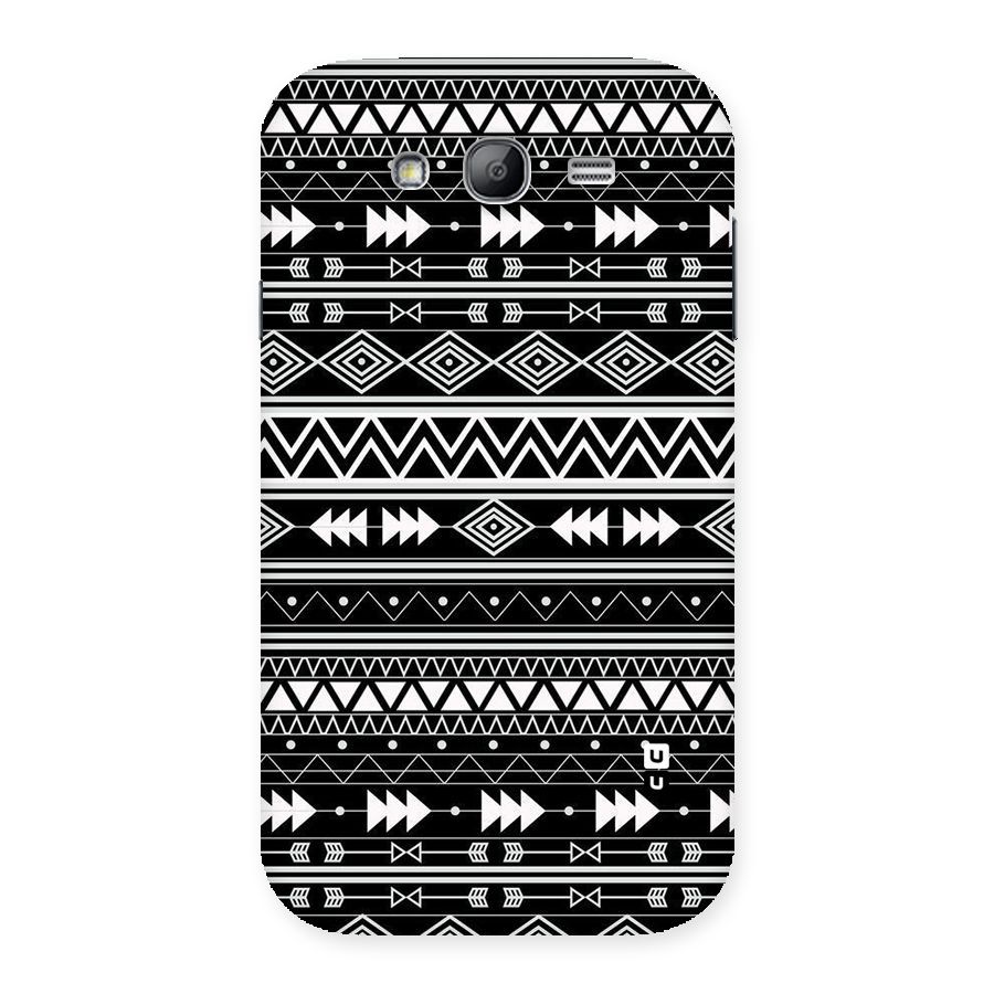 Black Aztec Creativity Back Case for Galaxy Grand