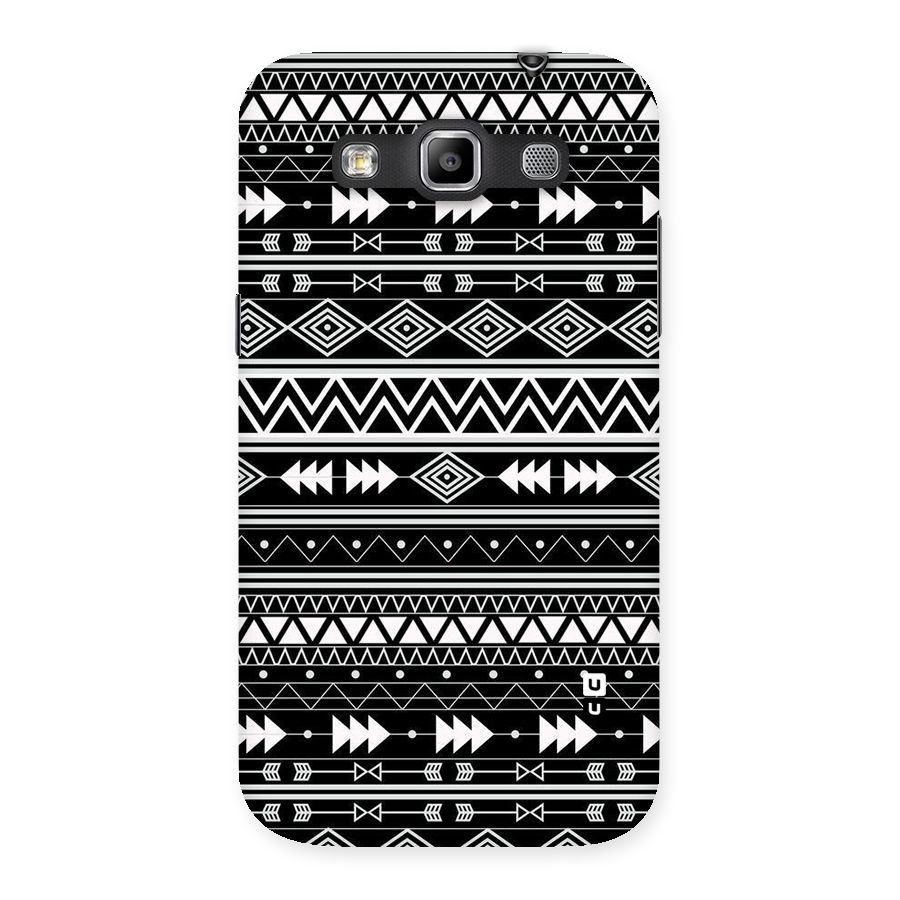 Black Aztec Creativity Back Case for Galaxy Grand Quattro