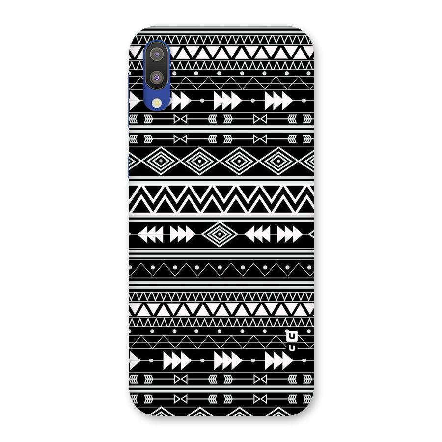 Black Aztec Creativity Back Case for Galaxy M10