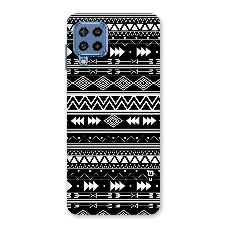 Black Aztec Creativity Back Case for Galaxy M32