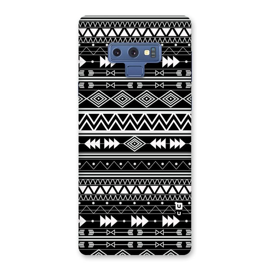 Black Aztec Creativity Back Case for Galaxy Note 9