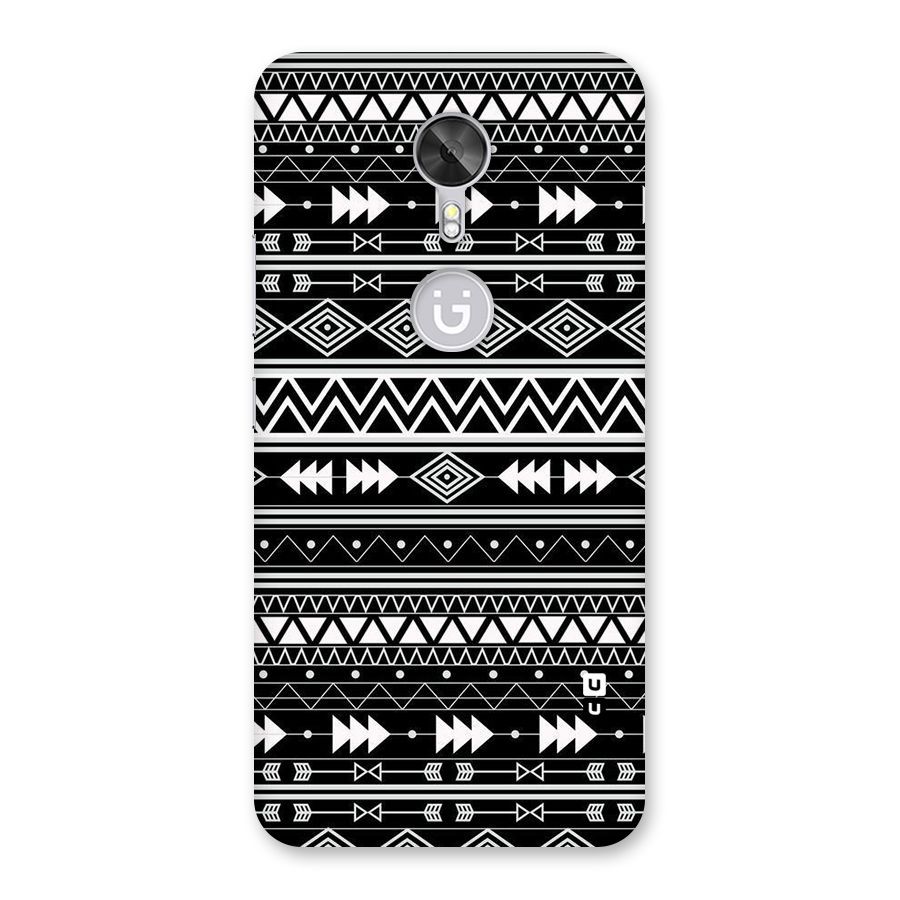 Black Aztec Creativity Back Case for Gionee A1