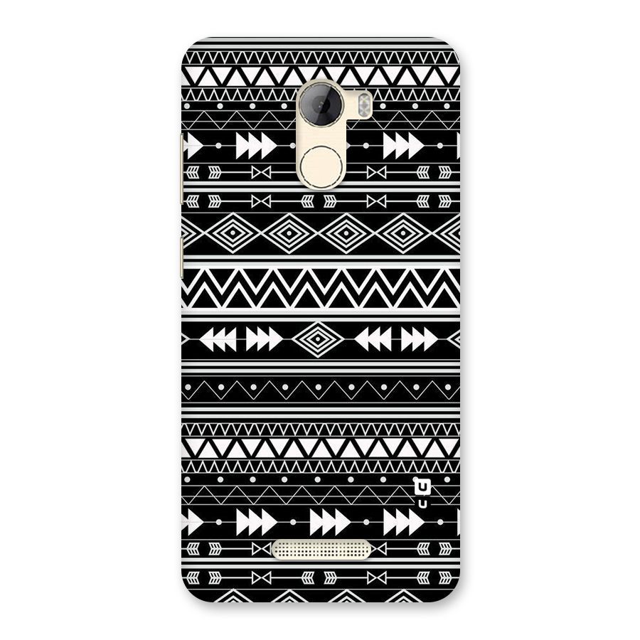 Black Aztec Creativity Back Case for Gionee A1 LIte