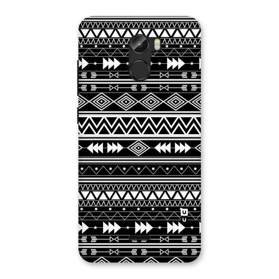 Black Aztec Creativity Back Case for Gionee X1