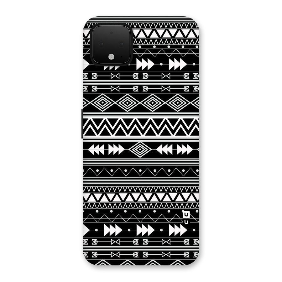 Black Aztec Creativity Back Case for Google Pixel 4 XL