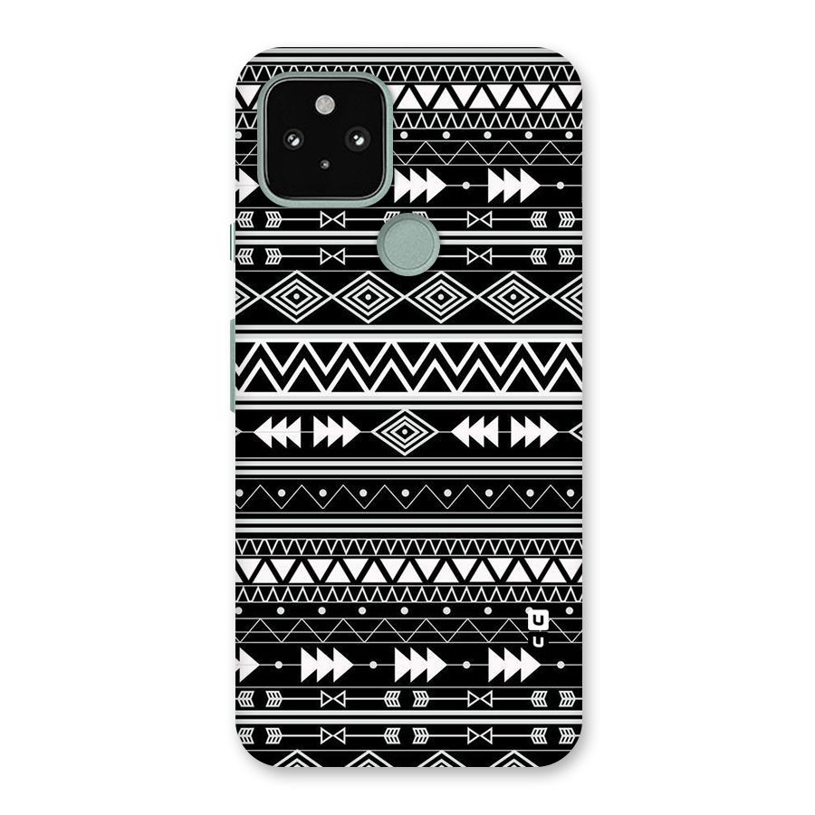 Black Aztec Creativity Back Case for Google Pixel 5