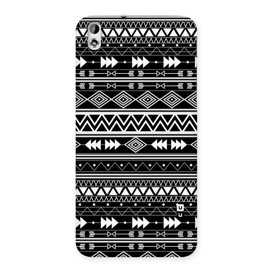 Black Aztec Creativity Back Case for HTC Desire 816g