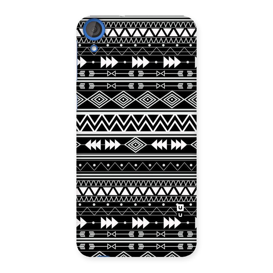 Black Aztec Creativity Back Case for HTC Desire 820