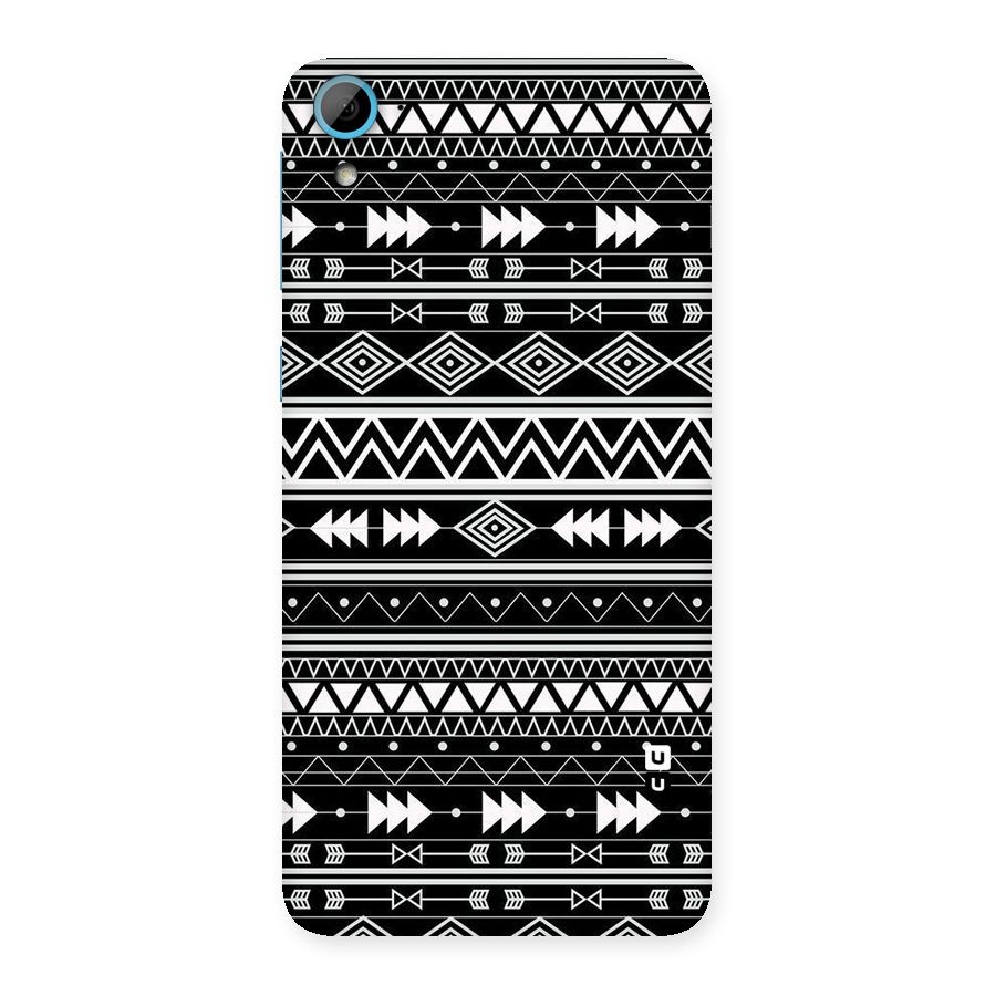 Black Aztec Creativity Back Case for HTC Desire 826