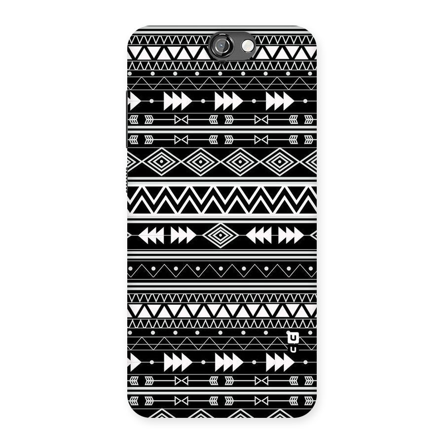 Black Aztec Creativity Back Case for HTC One A9