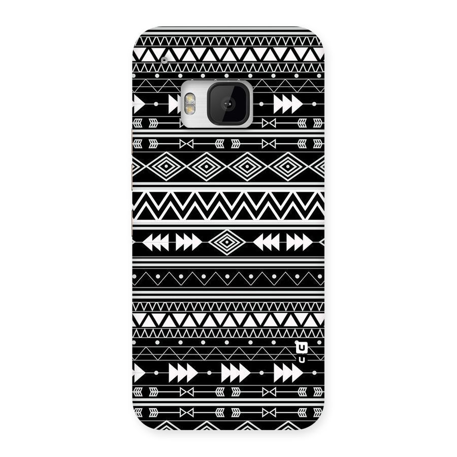 Black Aztec Creativity Back Case for HTC One M9