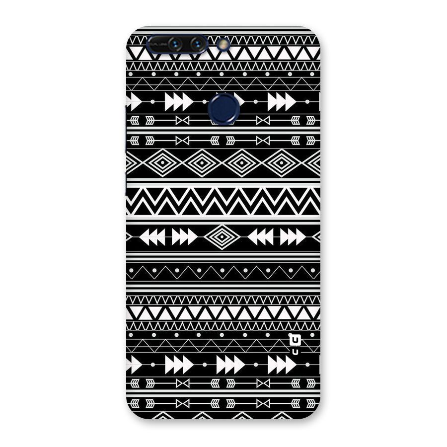 Black Aztec Creativity Back Case for Honor 8 Pro
