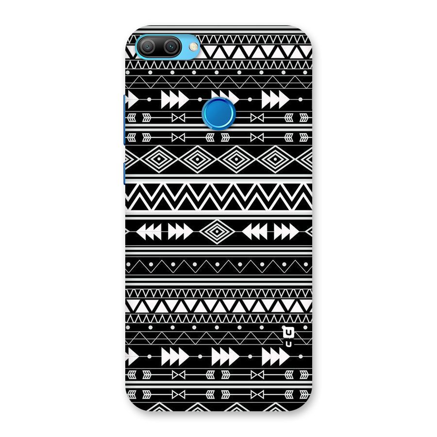 Black Aztec Creativity Back Case for Honor 9N
