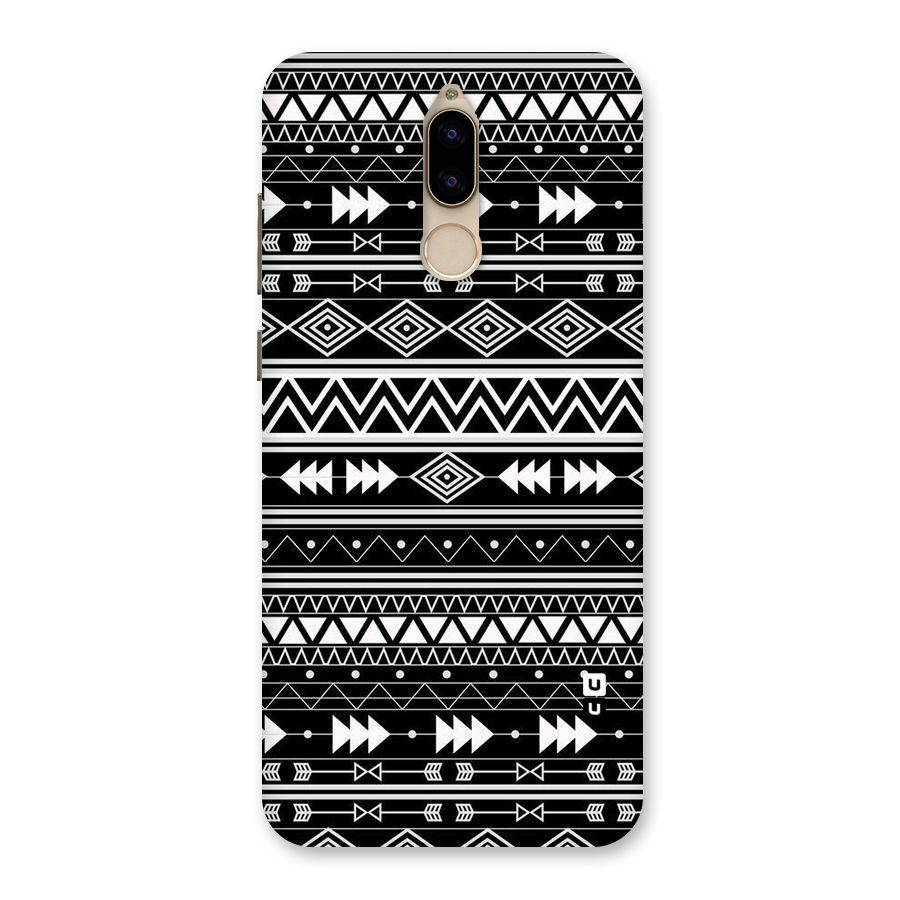 Black Aztec Creativity Back Case for Honor 9i