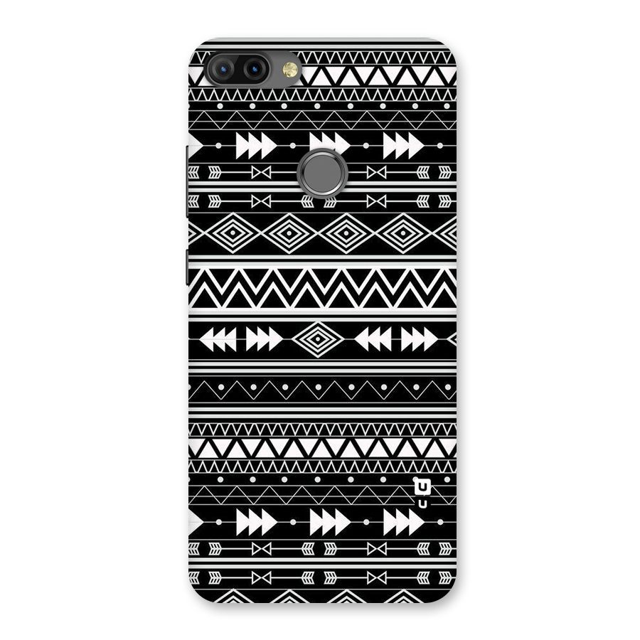 Black Aztec Creativity Back Case for Infinix Hot 6 Pro