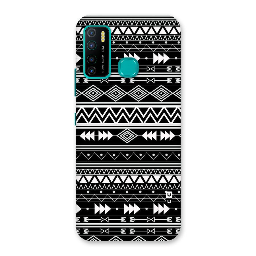 Black Aztec Creativity Back Case for Infinix Hot 9 Pro