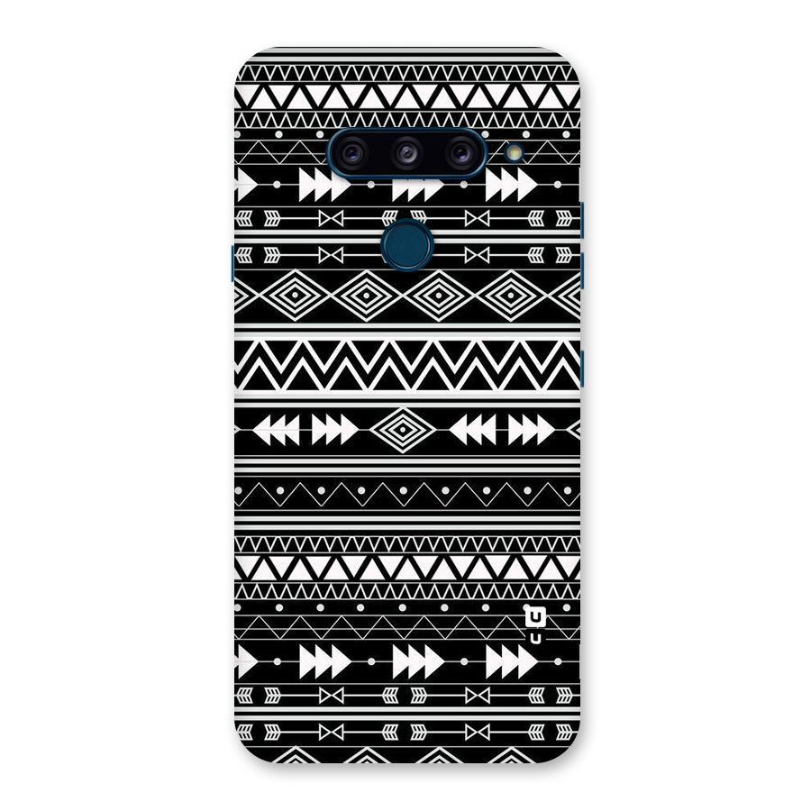 Black Aztec Creativity Back Case for LG  V40 ThinQ