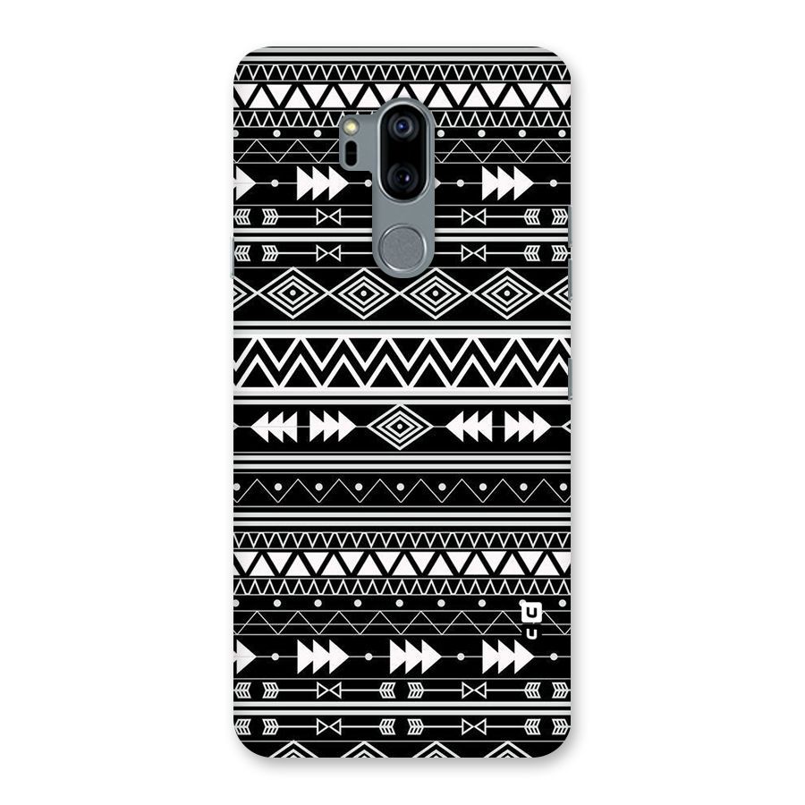 Black Aztec Creativity Back Case for LG G7